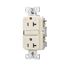Tamper And Weather-Resistant, Self-Test Gfci, 20A, 125V, Light Almond, Slim Design, TWRGF20LA