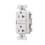Tamper And Weather-Resistant, Self-Test Gfci, 20A, 125V, White, 50 Pack, Slim Design, TWRGF20W-50