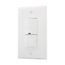 Vacancy Sensor Switch, No Neutral Connection, 120V, 1-Pole, 3-Way, 1-Phase, 450 Sq Ft, 600W, VS306U-W
