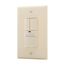 Vacancy Sensor Dual Switch, Dual Switch, w/ Nightlight, 120V, Almond, 1-Pole, 3-Way, 1000 Sq Ft, VS310R-A