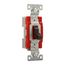 Toggle Switch, Brown, Screw, Flush, 1-Pole, Brass, 120/277 Vac, #14 To 10 Awg, Back & Side, WD1221B