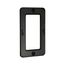 Non-Metallic Portable Outlet Box, Black, Decorator Cover Platee, Alcryn And Valox, WD3055BK