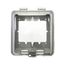 Non-Metallic Portable Outlet Box Depth, Black, Single Receptacle, 1.56" Dia. Opening, WD3059BK-LLN