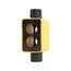 Non-Metallic Portable Outlet Box, Extra Depth Feed Through, Black, Duplex Receptacle, WD3090FBK-DDN