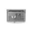 While-In-Use Extra Duty Cover Low Prof Clear Horz, WIUX-1LPHCL