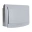While-In-Use Extra Duty Cover Low Prof Gray Horz, WIUX-1LPHGY