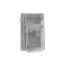 While-In-Use Extra Duty Cover Low Prof Clear Ver, WIUX-1LPVCL