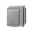 While-In-Use Extra Duty Cover Diecast 2G Gray, WIUXM-2GY