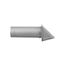 4" Paint-Grade Steel Wall Exhaust Hood Vent with Damper and 11" Pipe (26 Gauge)