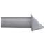 4" Paint-Grade Steel Galvanized Wall Exhaust Hood Vent with Damper and 11" Pipe (26 Gauge)