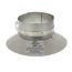 4" Vertical Single Wall Stainless Steel Z-Vent Water Heater Vent Kit