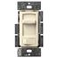 Skylark Contour LED+ Dimmer Switch, No 150W LED or 600W Inc/Hal, 120V, Single Pole/3-Way, Almond