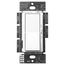 Diva 3-Speed Fan Control and Light Switch, 1.5A Fan, 1A LED, Single Pole/3-Way - Brilliant White, No 120V