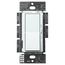 Diva 3-Speed Fan Control and Light Switch, 1.5A Fan, 1A LED, Single Pole/3-Way - Glacier White, No 120V