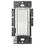 Diva 3-Speed Fan Control and Light Switch, 1.5A Fan, 1A LED, Single Pole/3-Way - Gray, No 120V