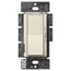 Diva 3-Speed Fan Control and Light Switch, 1.5A Fan, 1A LED, Single Pole/3-Way - Pumice, No 120V