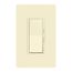 Diva LED+ Dimmer Switch with Wall Plate, 150W LED, Single Pole/3-Way, No 120V, Almond