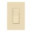 Diva LED+ Dimmer Switch with Wall Plate, 150W LED, Single Pole/3-Way, No 120V, Ivory