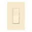 Diva LED+ Dimmer Switch with Wall Plate, 150W LED, Single Pole/3-Way, No 120V, Light Almond