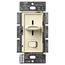 Skylark LED+ Dimmer Switch, No 150W LED or 600W Inc/Hal, 120V, Single Pole/3-Way, Almond