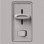 Skylark Dual Fan/Light Control, 1.5A Fan and 300W Incand./Halogen Light, 120V, 1 Pole, Gray,