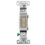 1P Ivory Toggle Switch, 15A (120V)
