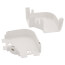 3" EasyGuard 90-Degree Flat Bend (White)