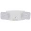 Dual Head Self-Testing LED Emergency Light (White)