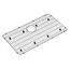Crosstown Stainless Steel 26-3/8" x 14-3/8" x 1-1/4" Bottom Grid