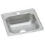 Dayton Stainless Steel 17" x 21-1/4" x 6-1/2" 1-Hole Single Bowl Drop-in Bar Sink