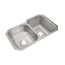 Dayton Stainless Steel 31-3/4" x 20-1/2" x 10" 40/60 Double Bowl Undermount Sink