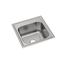 Dayton Stainless Steel 20" x 20" x 10-1/8", 0-Hole Single Bowl Drop-in Laundry Sink