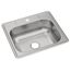 Dayton Stainless Steel 25" x 22" x 8-1/16" 1-Hole Single Bowl Drop-in Sink