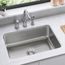 Dayton Stainless Steel 27" x 22" x 8" 3-Hole Single Bowl Dual Mount Sink
