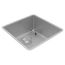 Crosstown 18 Gauge Stainless Steel 18-1/2" x 18-1/2" x 9" Single Bowl Undermount Sink Kit
