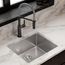 Crosstown 18 Gauge Stainless Steel 22-1/2" x 18-1/2" x 9" Single Bowl Undermount Sink