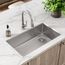 Crosstown 18 Gauge Stainless Steel 31-1/2" x 18-1/2" x 9" Single Bowl Undermount Sink