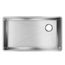 Crosstown 18 Gauge Stainless Steel 31-1/2" x 18-1/2" x 9" Single Bowl Undermount Sink