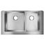 Crosstown 18 Gauge Stainless Steel 35-7/8" x 20-1/4" x 9" 60/40 Double Bowl Farmhouse Sink
