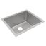 Crosstown 16 Gauge Stainless Steel 21-1/2" x 18-1/2" x 10" Single Bowl Undermount Sink