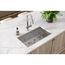 Crosstown 16 Gauge Stainless Steel 30-1/2" x 18-1/2" x 10" Single Bowl Undermount Sink Kit