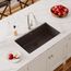 Quartz Classic 33" x 18-7/16" x 9-7/16" Single Bowl Undermount Sink Mocha