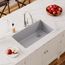 Quartz Classic 33" x 18-3/4" x 9-1/2" Single Bowl Undermount Sink (Greystone)