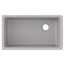 Quartz Classic 33" x 18-3/4" x 9-1/2" Single Bowl Undermount Sink (Greystone)