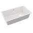 Quartz Classic 33" x 18-3/4" x 9-1/2" Single Bowl Undermount Sink (White)