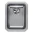 Lustertone Classic Stainless Steel 14" x 18-1/2" x 7-7/8" Single Bowl Undermount Sink