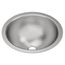 Asana Stainless Steel 14-3/8" x 14-3/8" x 6" Single Bowl Undermount Bathroom Sink with Overflow