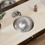 Asana Stainless Steel 14-3/8" x 14-3/8" x 6" Single Bowl Undermount Bathroom Sink with Overflow