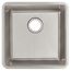 Lustertone Iconix 18 Gauge Stainless Steel 18-1/2" x 18-1/2" x 9" Single Bowl Undermount Sink