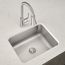 Lustertone Classic Stainless Steel 20-1/2" x 16-1/2" x 7-7/8" Single Bowl Undermount Sink w/ Perfect Drain